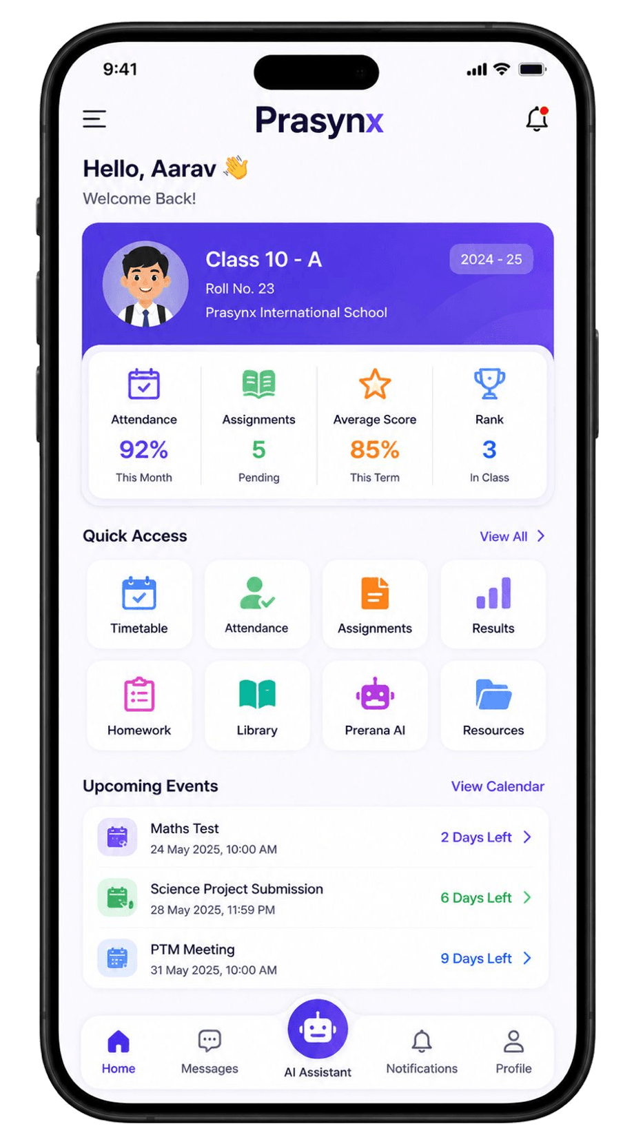 Student App Preview